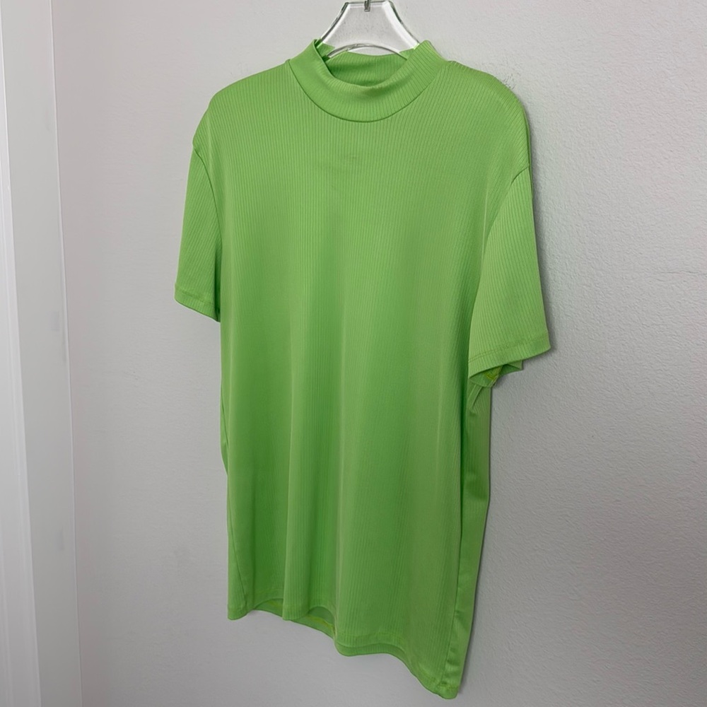 ASOS DESIGN Muscle Fit T-Shirt Turtleneck in Rib Sz XL